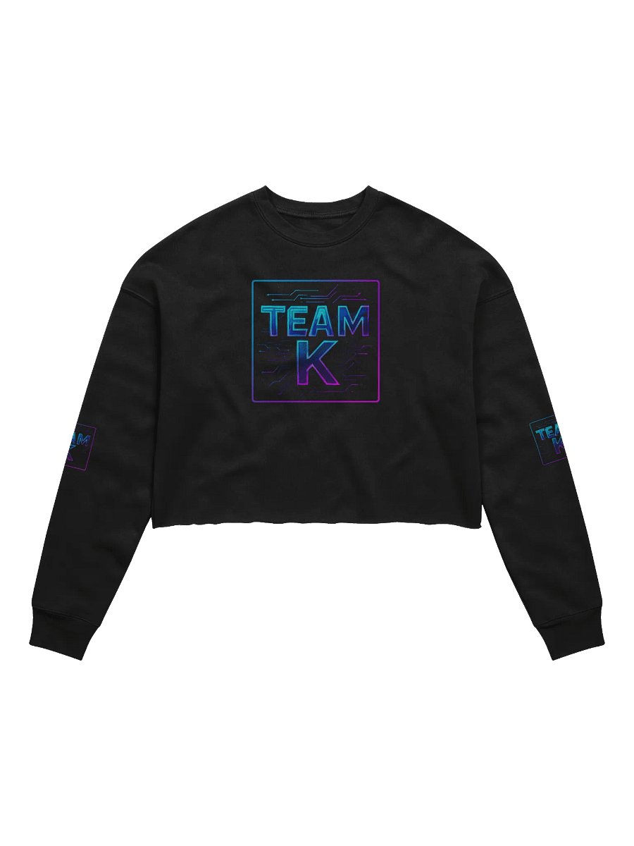 Team K V-11 Crop Sweatshirt product image (1)