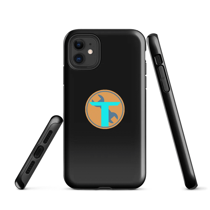 Terengineer Logo Tough iPhone Case (Black) product image (1)