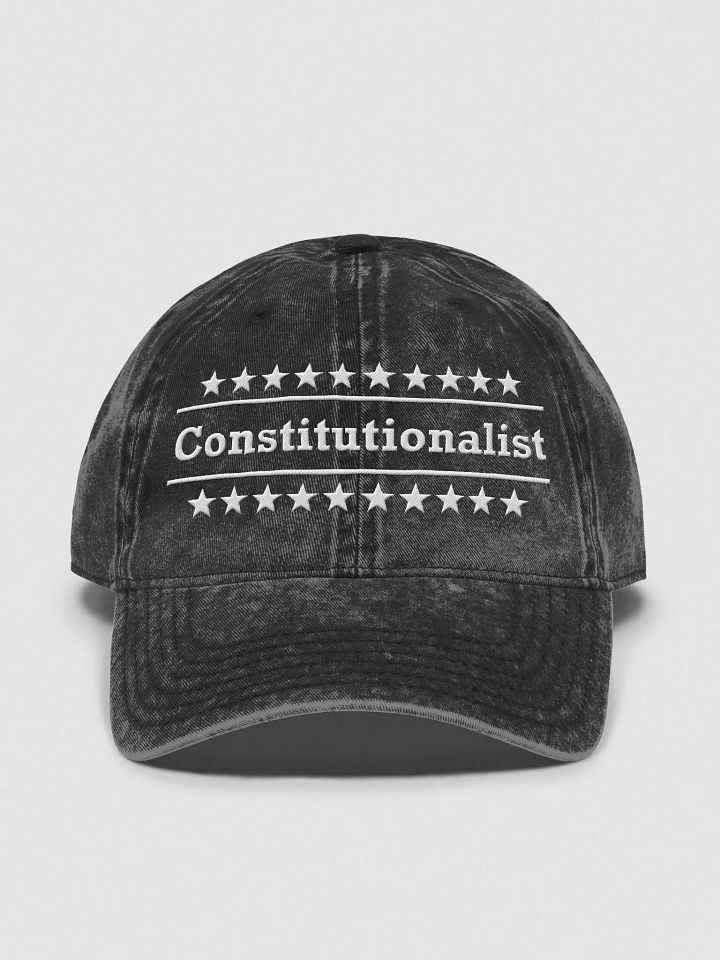 Constitutionalist Vintage Wash Dad Hat product image (1)