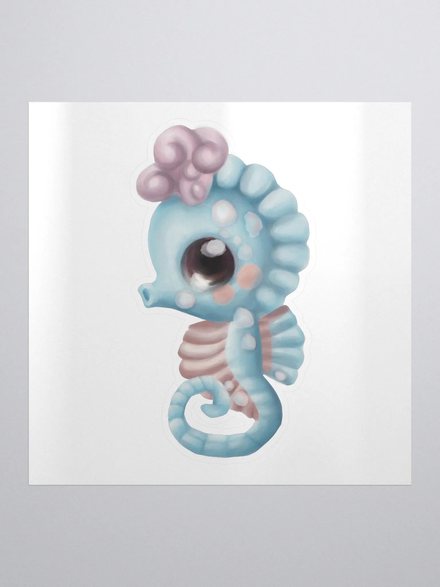 Seahorse Cutie Sticker product image (1)