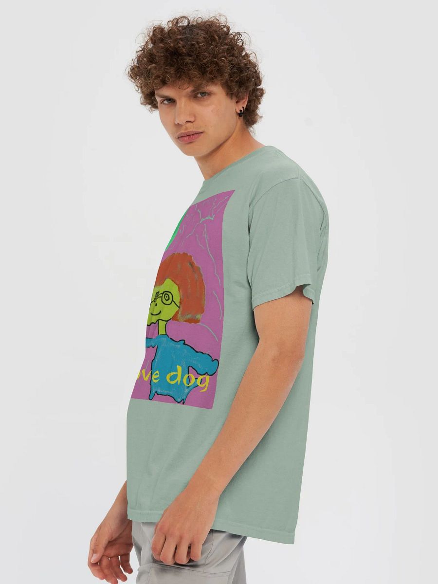 Comfort Colors Garment-Dyed Heavyweight T-Shirt: i love dog product image (6)