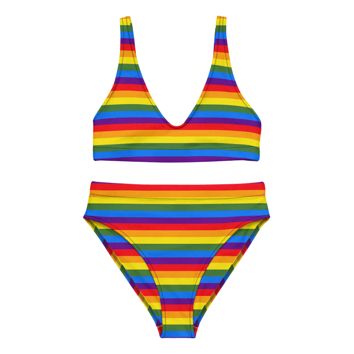 Rainbow Recycled Vibrance Bikini Set product image (1)