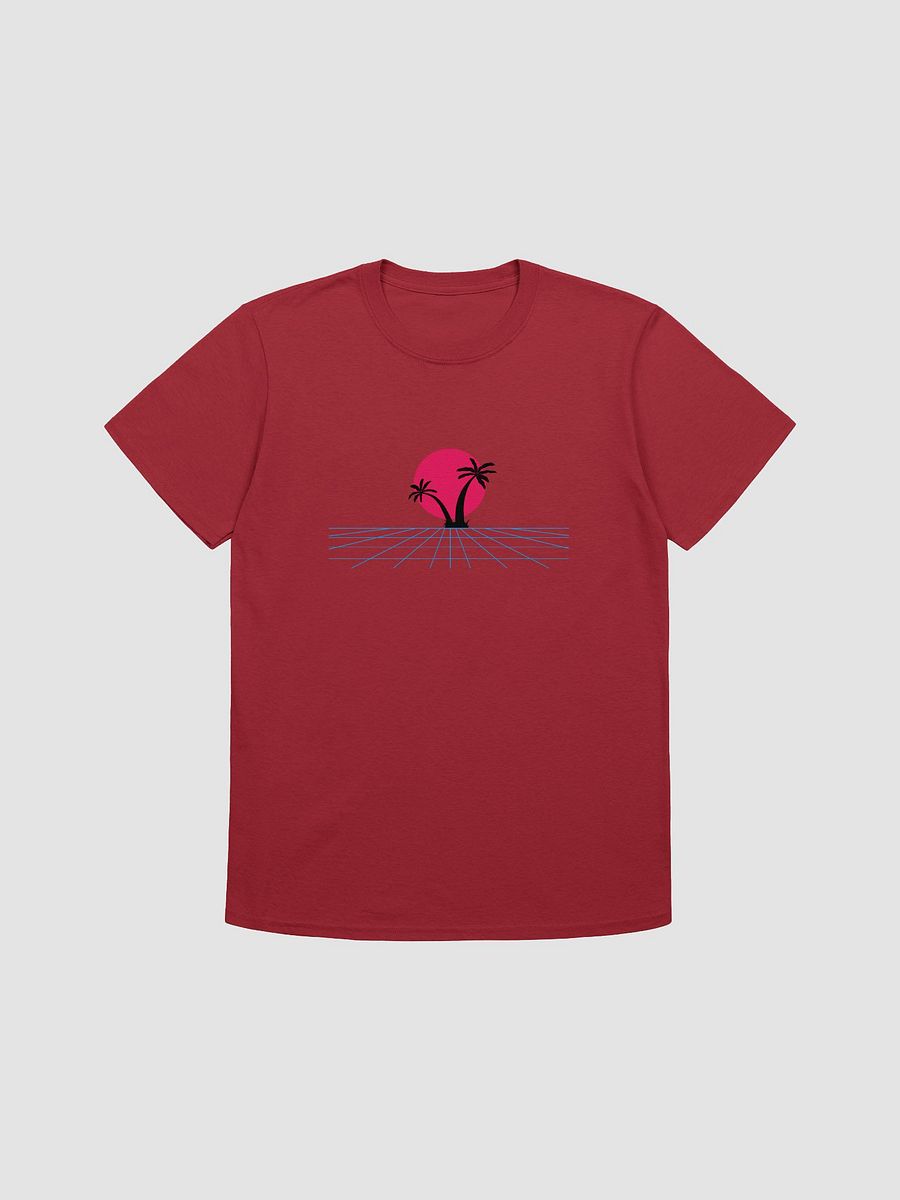 Retro-Futuristic Sunset T-Shirt product image (1)