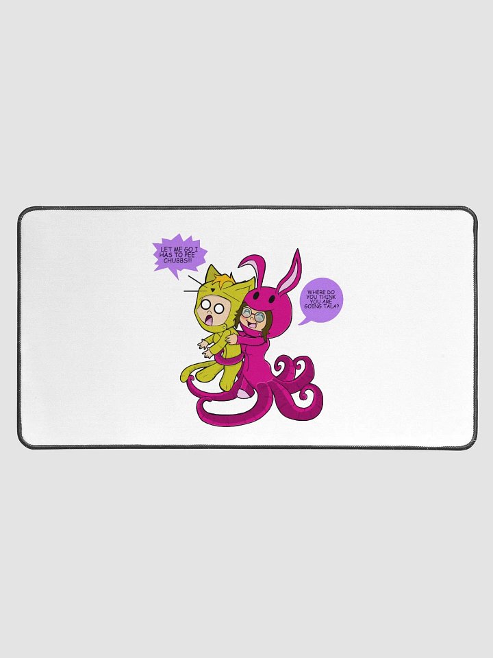 Tala vs. Chubbs Desk Mat product image (1)