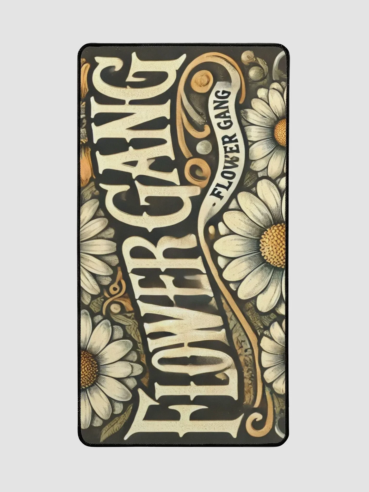 Flower Gang Mouse Pad 17" x 33" product image (3)