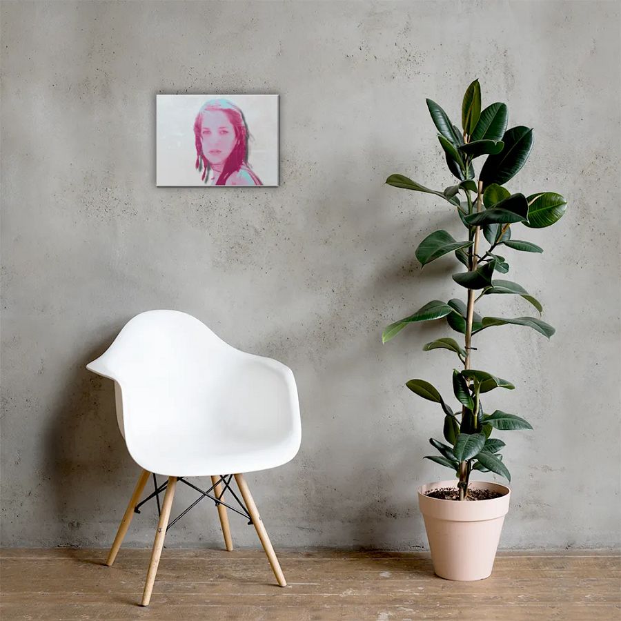 COLOUR MOVING AND STILL RETRO CANVAS WALL ART product image (5)
