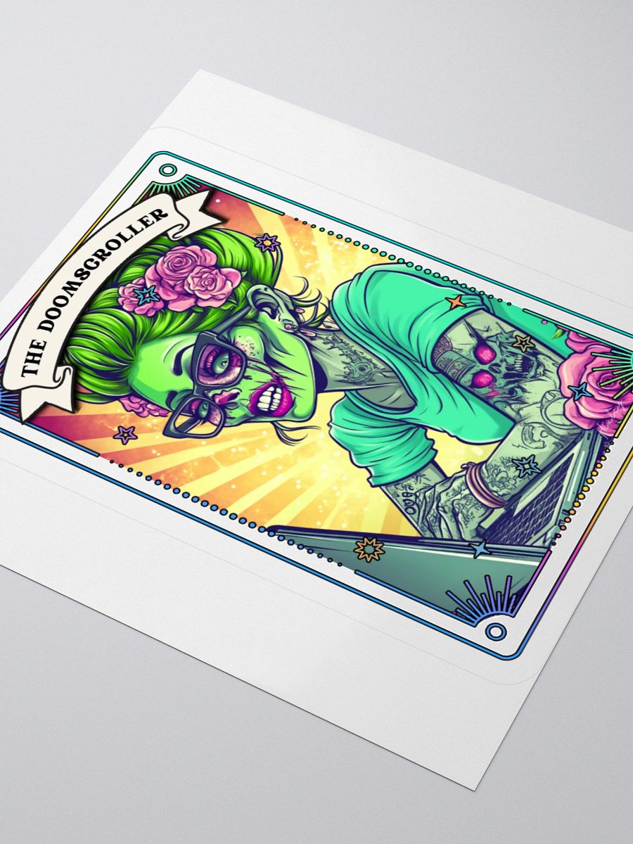 Zombabes: The Doomscroller Sticker product image (3)