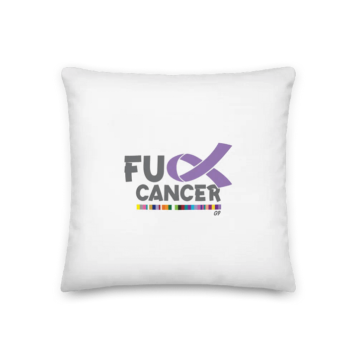 F#%k Cancer Pillow product image (1)