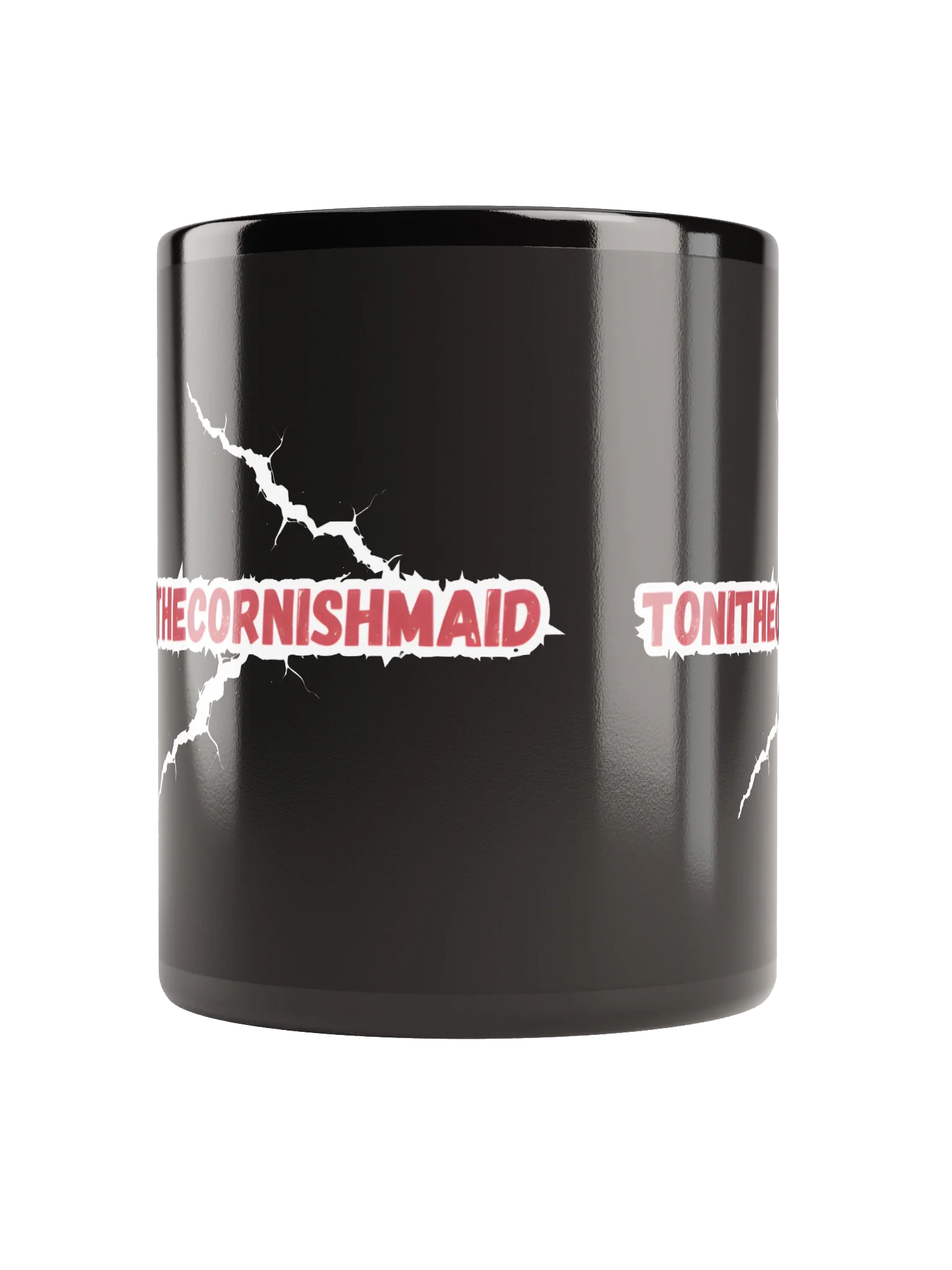 ToniTheCornishMaid Crack mug (black) product image (9)