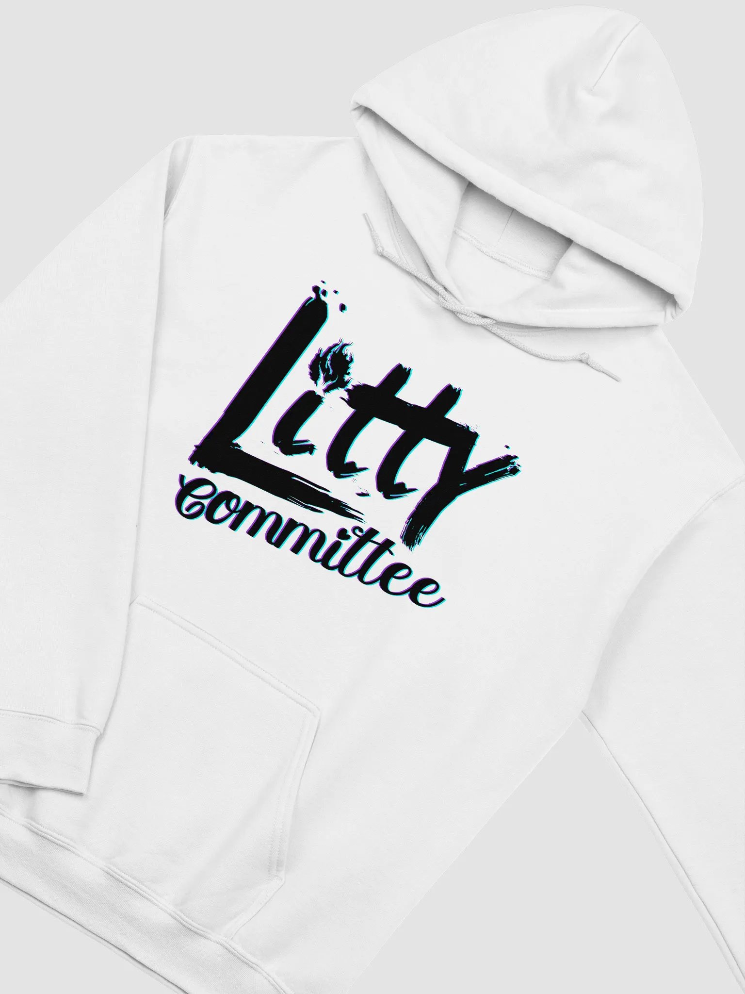 Classic Litty Committee Hoodie with Dark Logo product image (2)