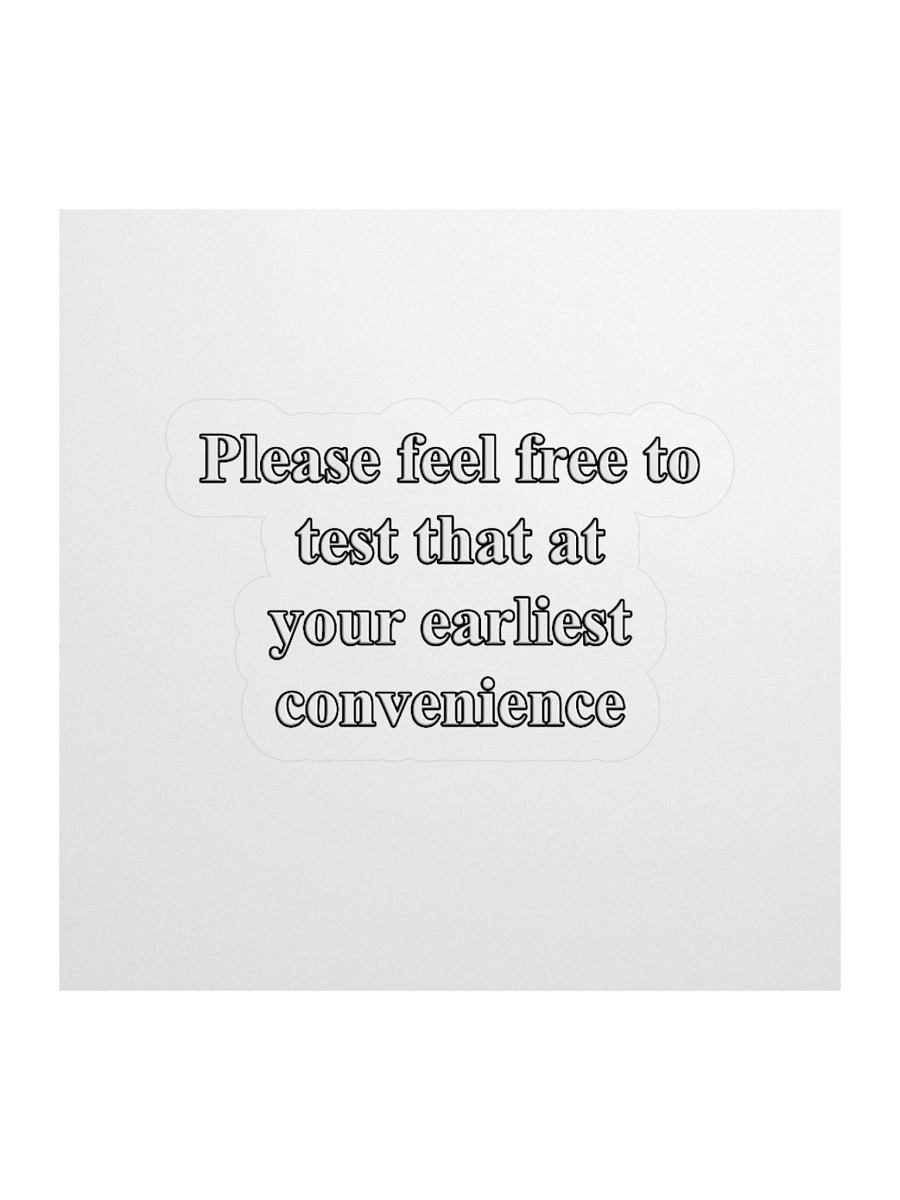 Test That - Sticker product image (2)