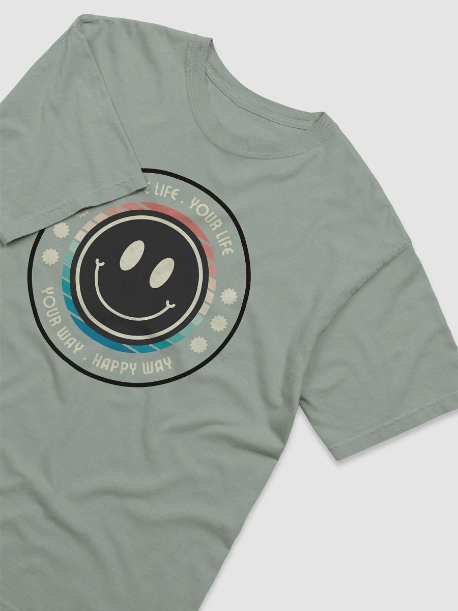 Don't Worry Be Happy Circle T-Shirt product image (23)