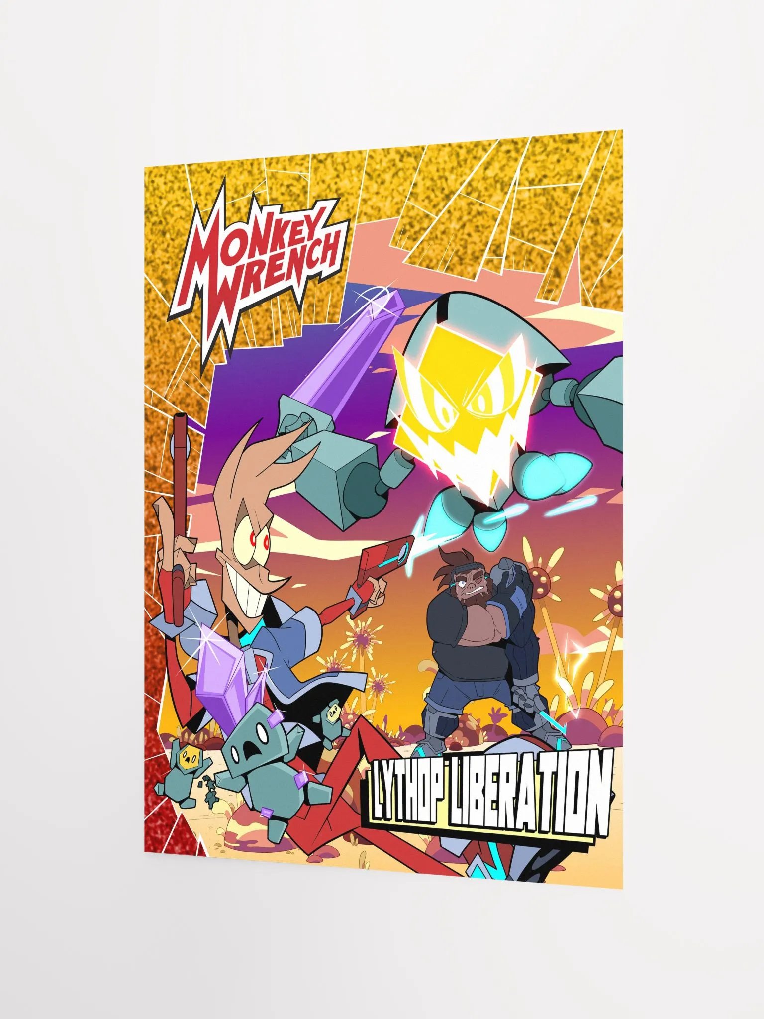 Monkey Wrench - Lythop Liberation Poster product image (2)