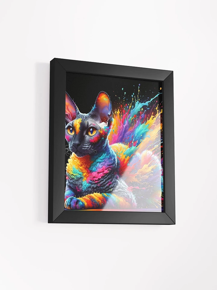 Framed High-Quality Matte Poster (in): Cornish Rex product image (21)