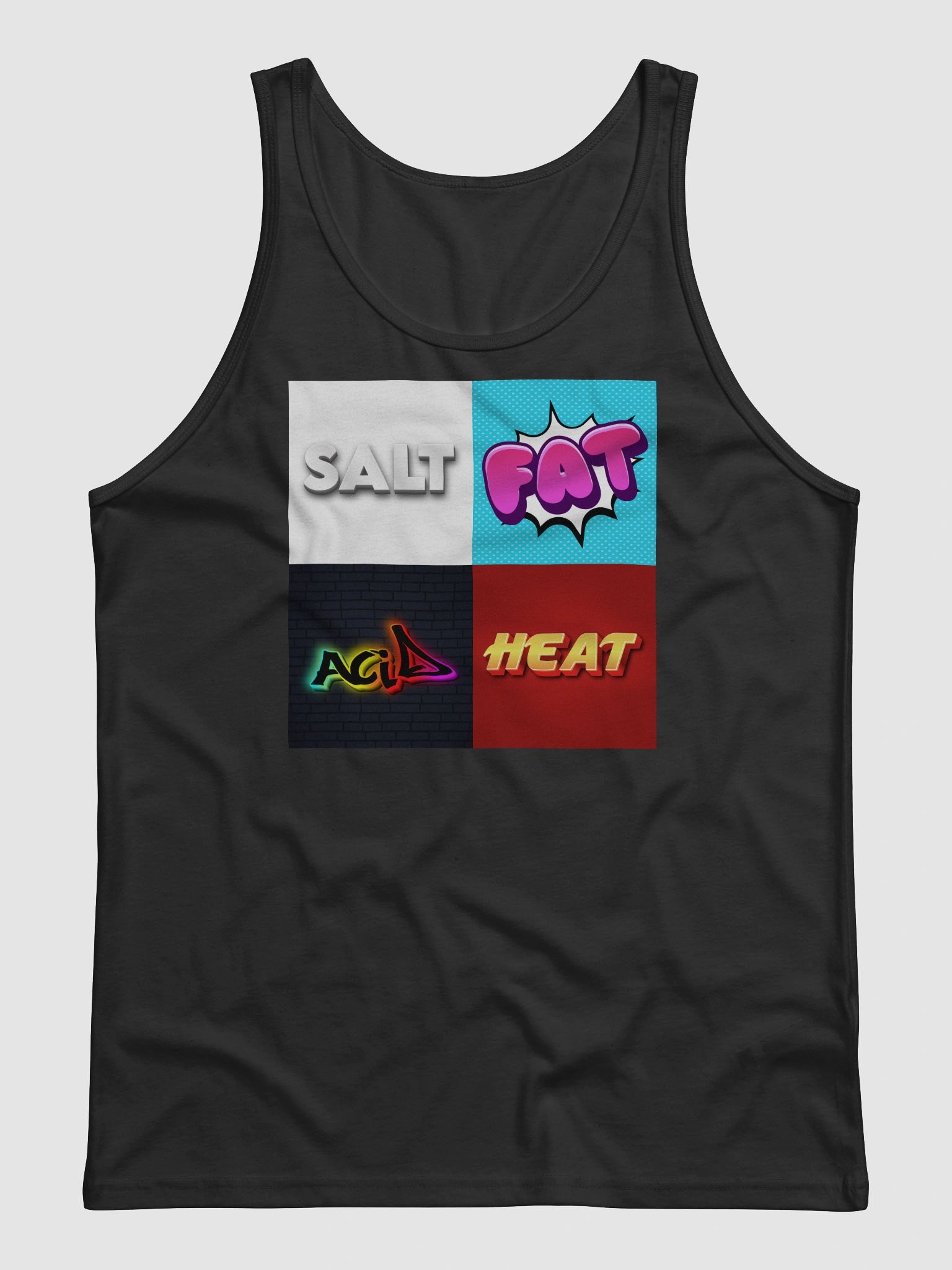 Salt Fat Acid Heat - Bella+Canvas Jersey Tank product image (1)