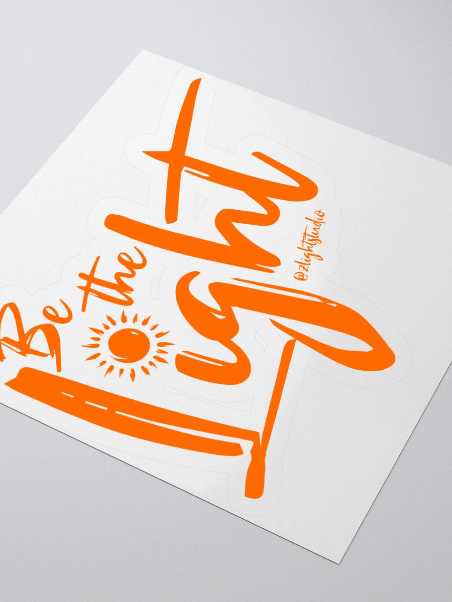 Be the Light Sticker product image (3)