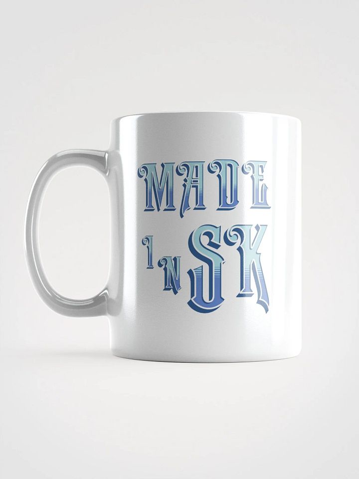 Made In SK Saskatoon Saskatchewan Blue Hues Mug product image (1)