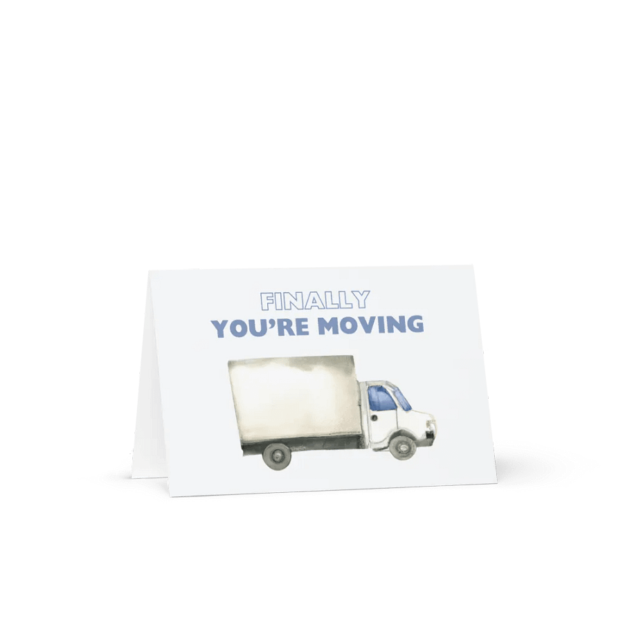 Funny Moving House Greeting Card product image (6)