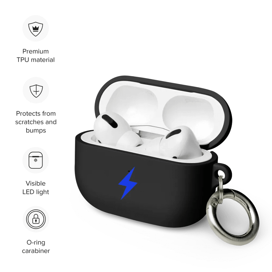 black VioBolt airpods case product image (17)