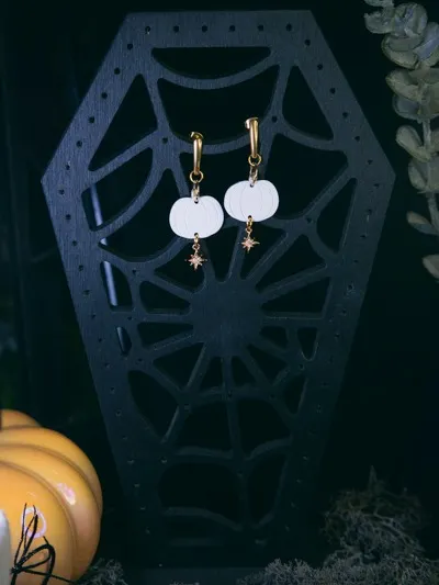 Cinderella Pumpkin Dangles product image (1)