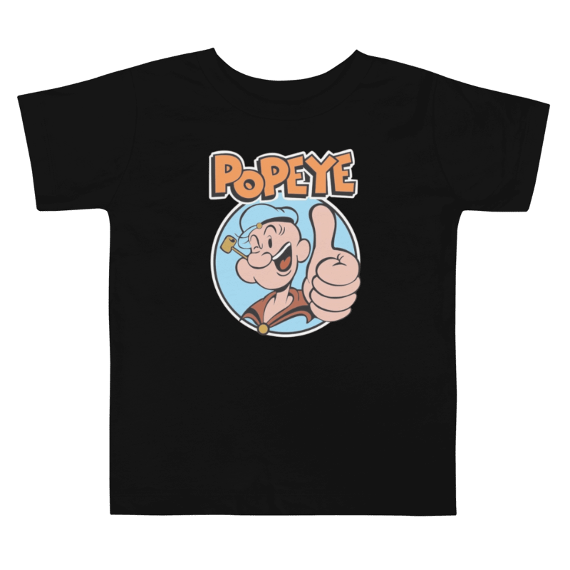 Popeye Thumbs-Up Toddler T-Shirt product image (2)
