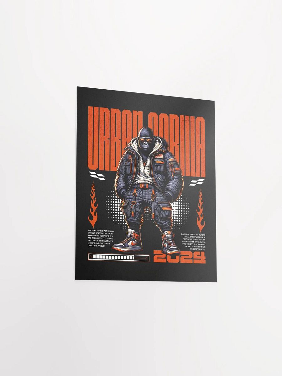 Urban Gorilla Streetwear Poster product image (3)