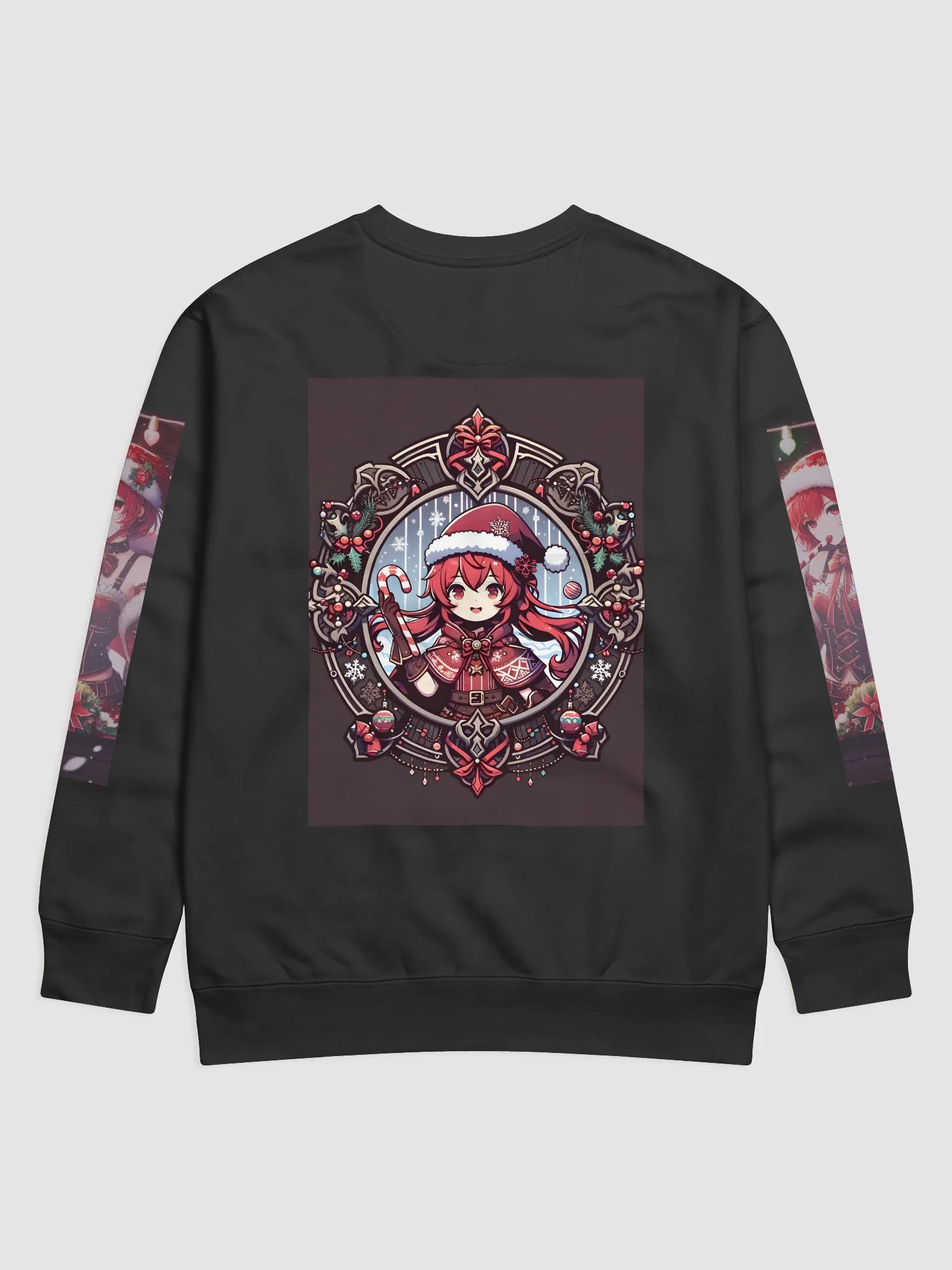 Festive Anime Santa Sweatshirt product image (2)