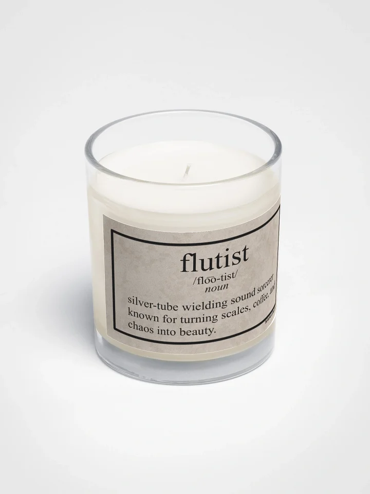 Flutist Candle - Sound Sorcerer product image (2)
