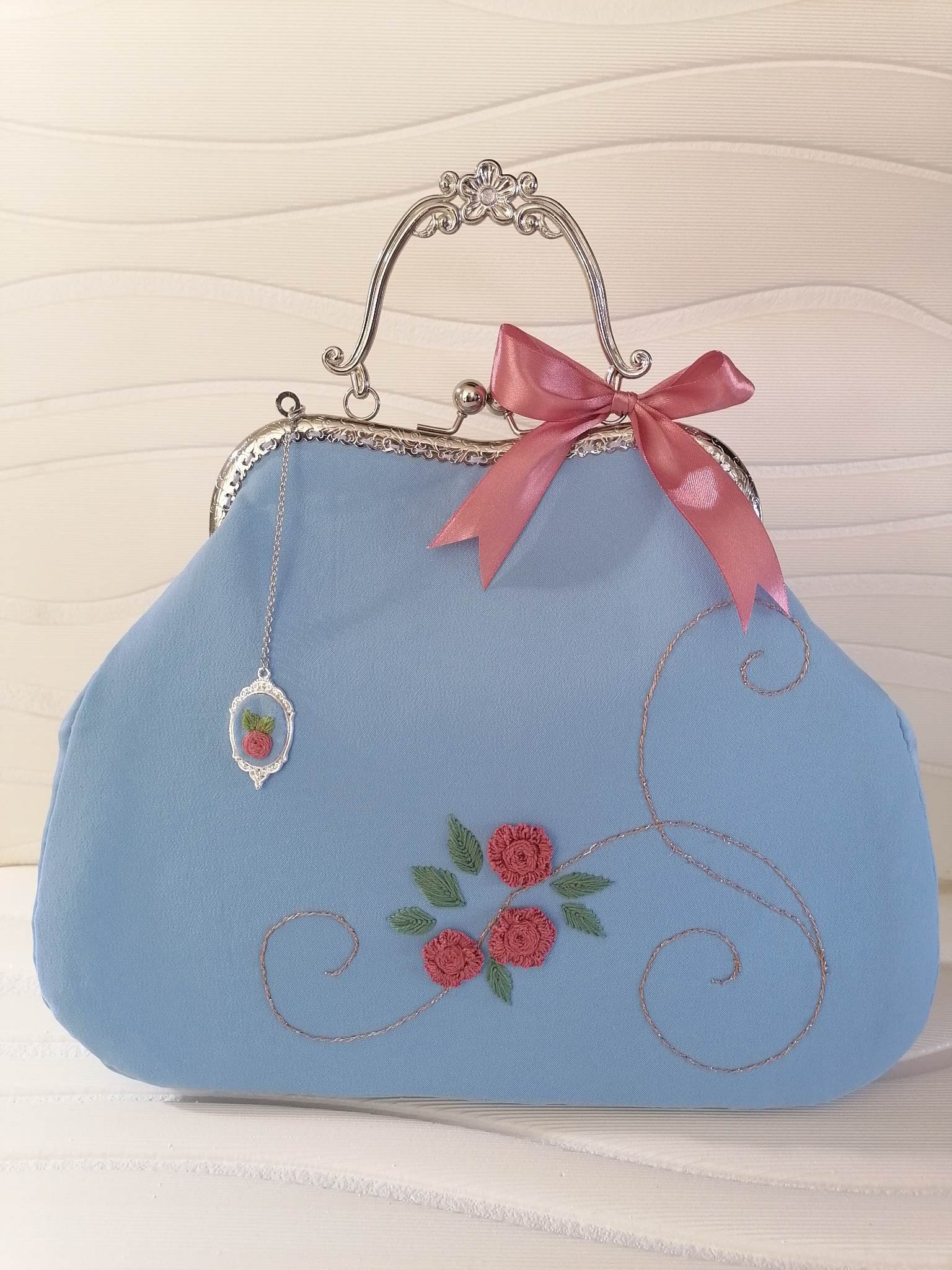 Blue Handbag-Original design product image (1)