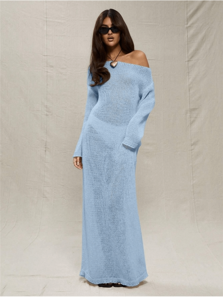 Knit maxi dress product image (1)