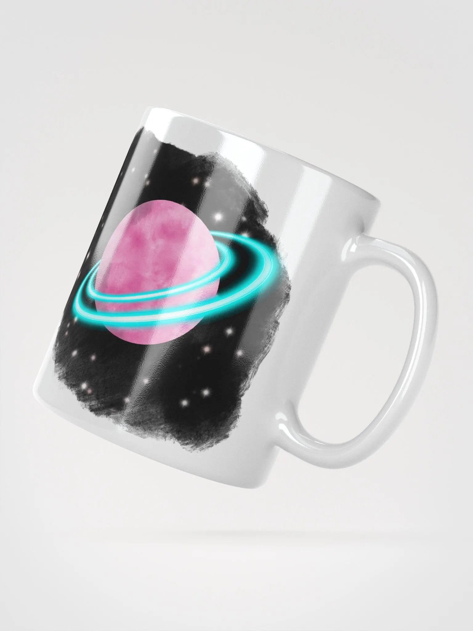 Pink Galactic Planet Mug product image (2)