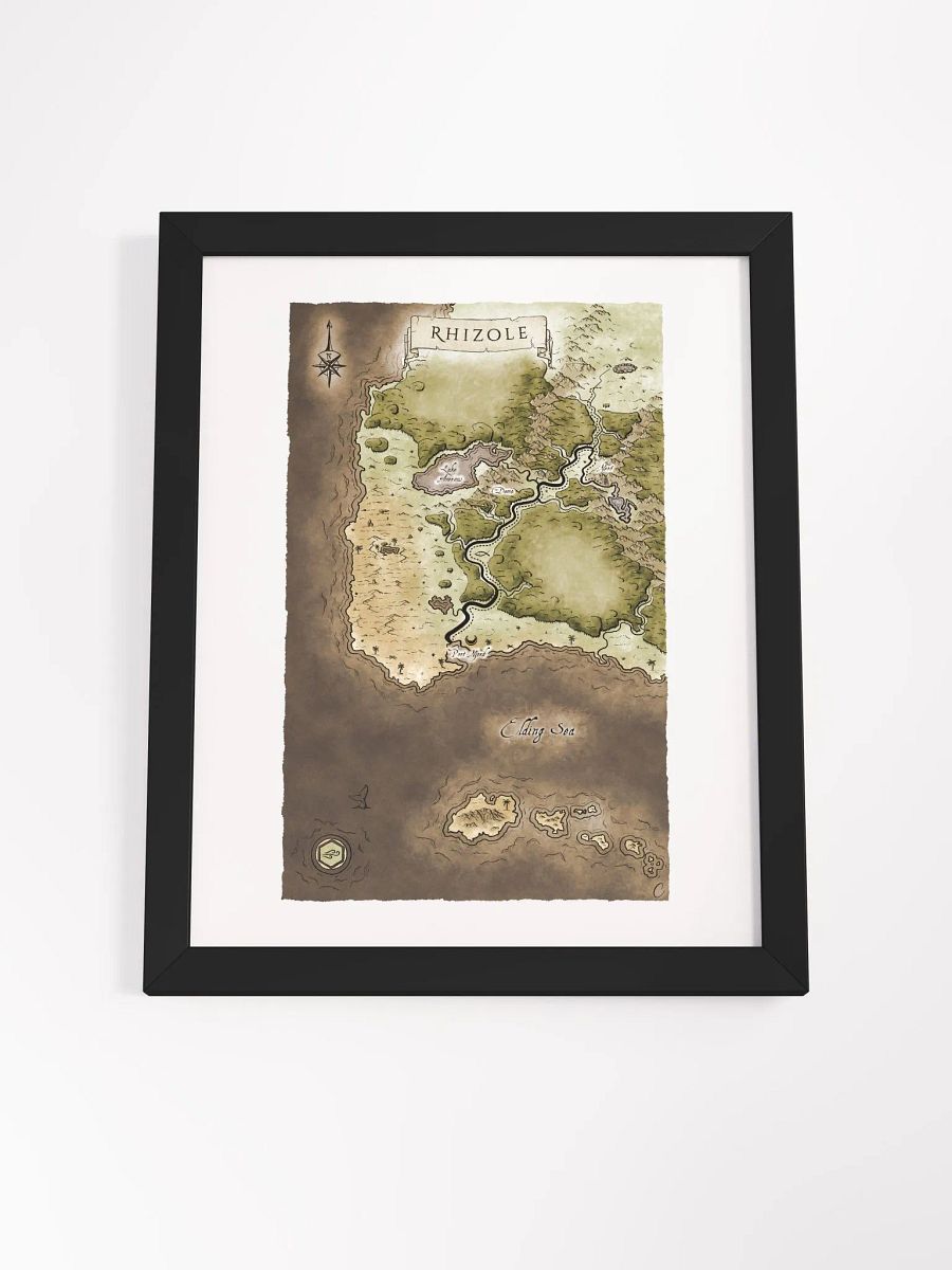 The Goddess Binding Book Map - Rhizole product image (7)