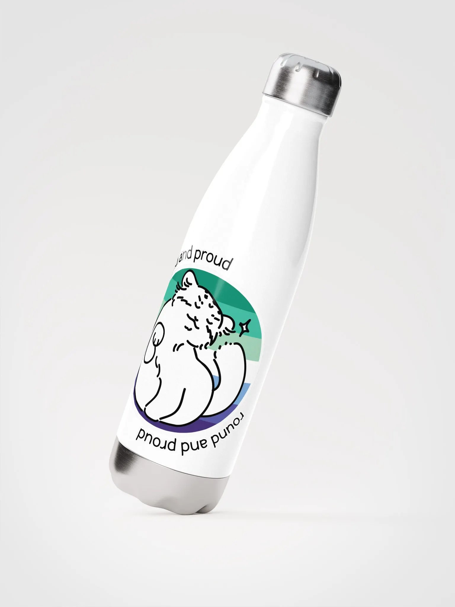 Round and Proud Manul Pride Gay MLM Version - Bottle product image (2)