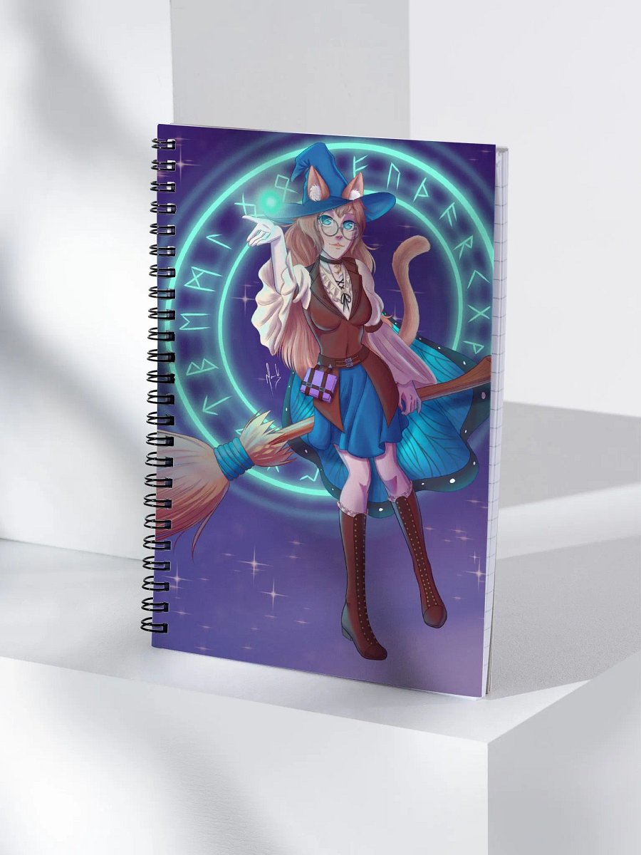 Midnight Sorcery Spiral Notebook product image (4)