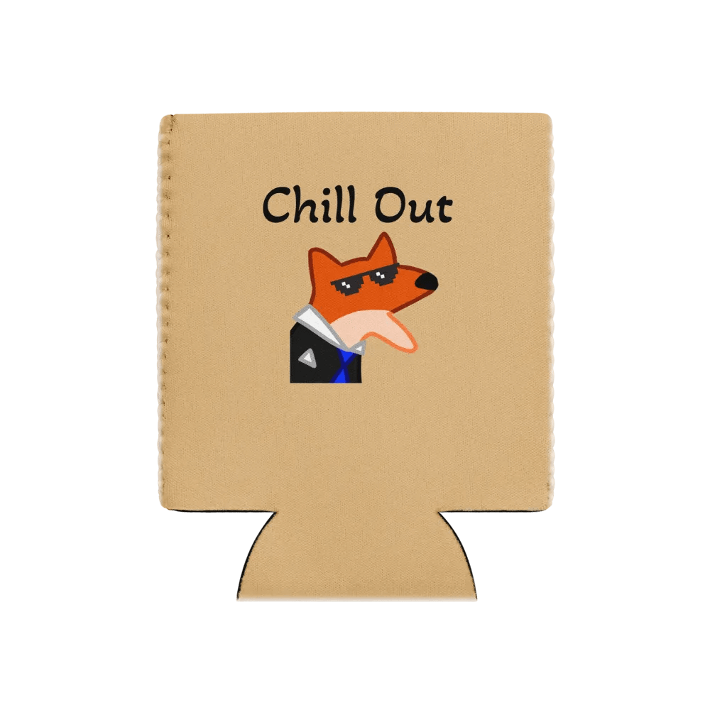 Fox Chill Out Drink Coozie Regular product image (1)