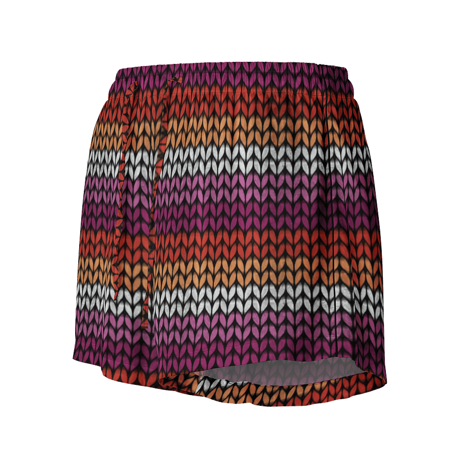 Lesbian Fnit Shortie Shorts product image (1)