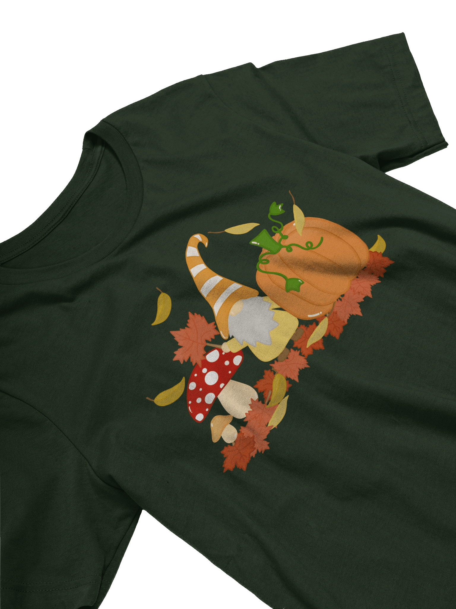Fall with my Gnomies Design Bella+Canvas Supersoft T-Shirt product image (4)