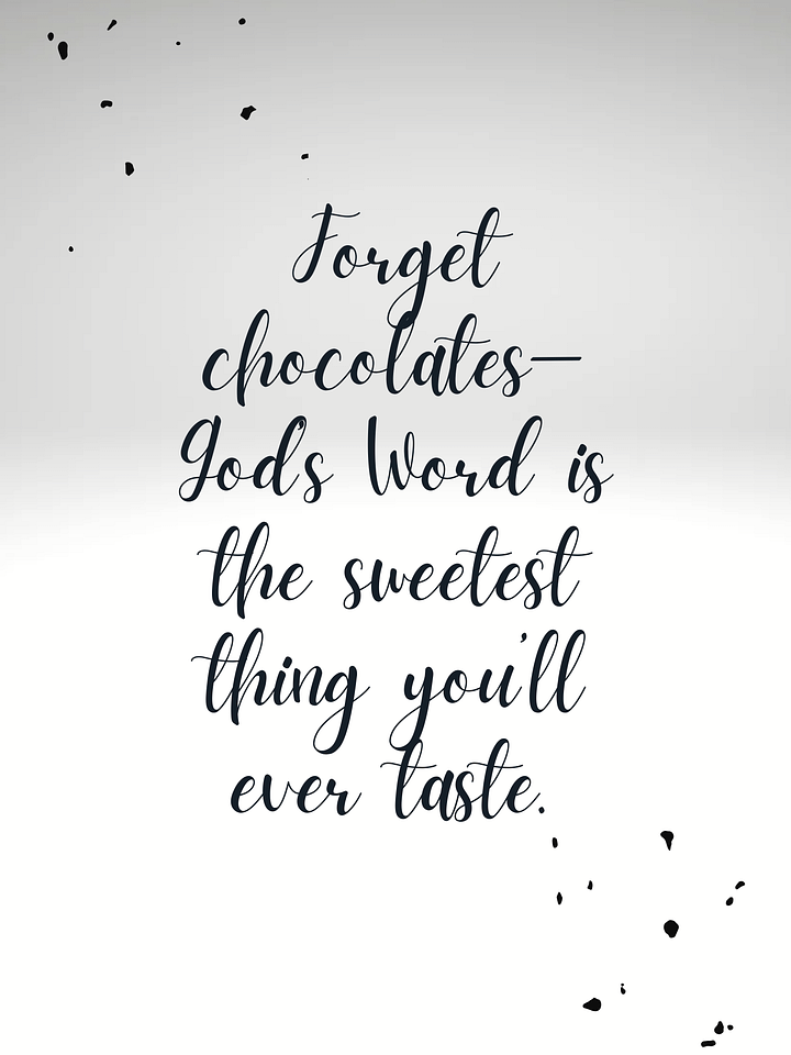 Forget Chocolates - Digital Print product image (1)