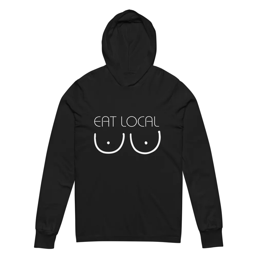 Funny Eat Local Breastfeeding Hoodie product image (6)