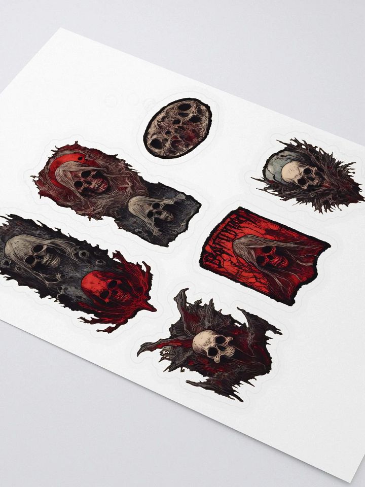 Death Metal Sticker Set product image (2)