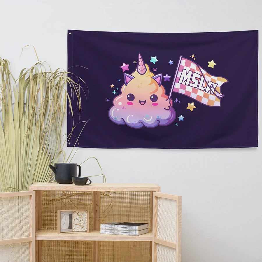 MSLA Sparkle Poop - Flag product image (10)