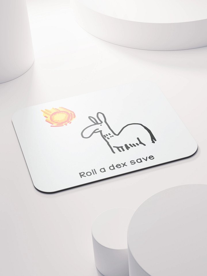 Roll a Dex Save - Mousepad/Dice Mat product image (2)
