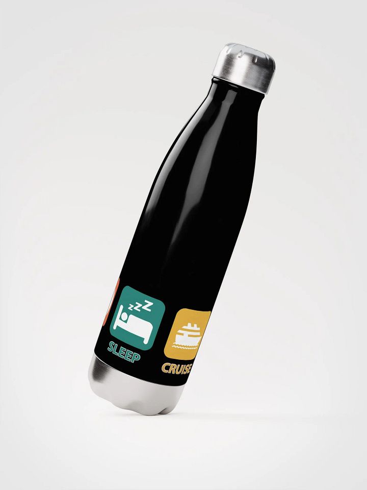 Eat Sleep Cruise Stainless Water Bottle product image (2)