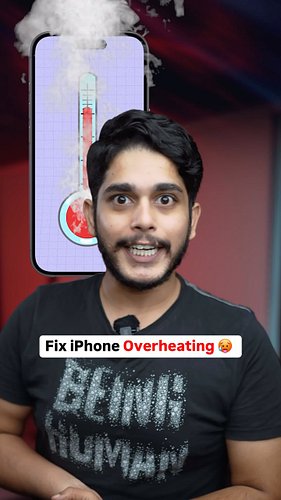Share This Reel With Your Friends and Family ✅
.
.
#igeeksblog #overheating #iPhone #tips #tricks #trend #reel #viralvideos #...