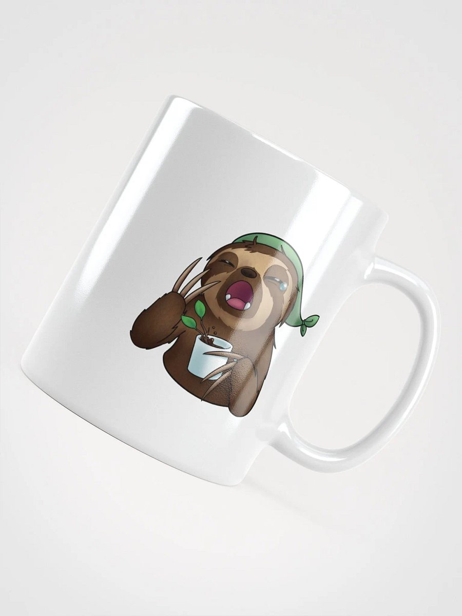 Slothville Yawn White Glossy Mug product image (17)