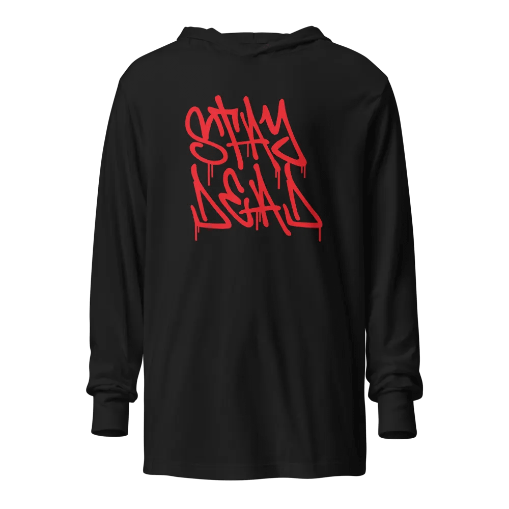 Stay Dead Bella+Canvas Unisex Hooded Long Sleeve Tee product image (4)