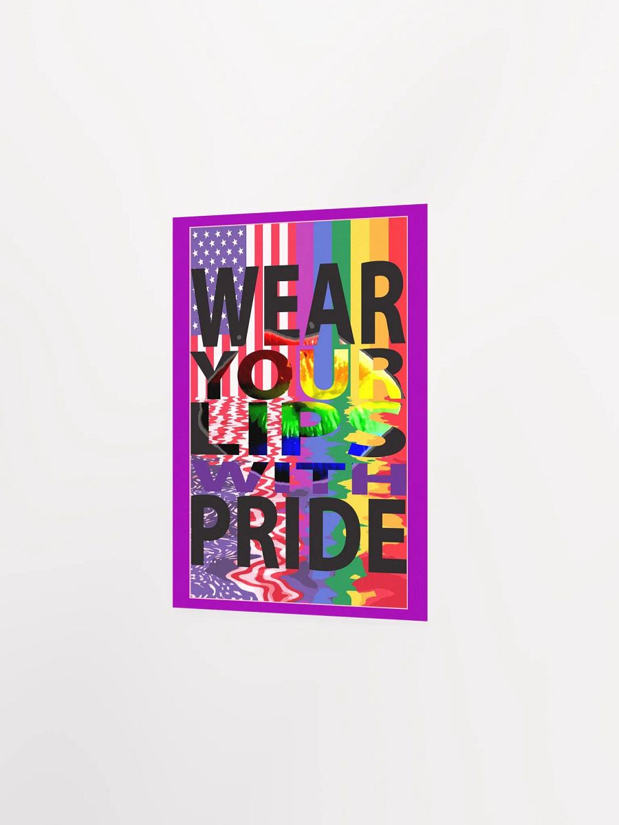 Pride Kiss Rainbow | Poster product image (2)