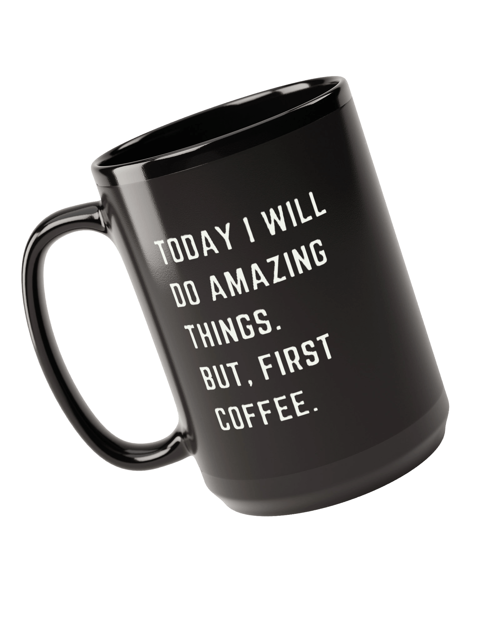 Amazing Things Black Mug product image (3)