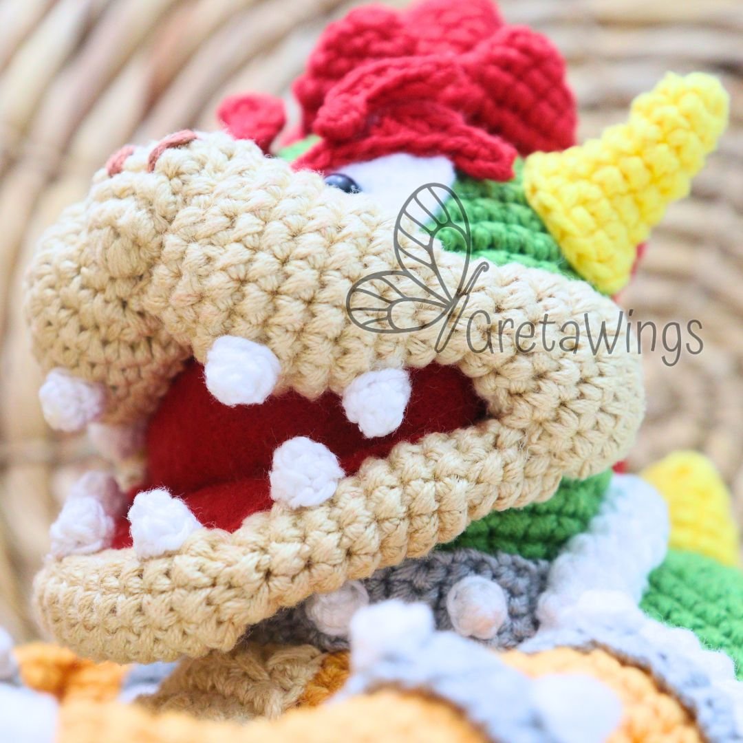Bowser Amigurumis Pattern (digital download) product image (3)