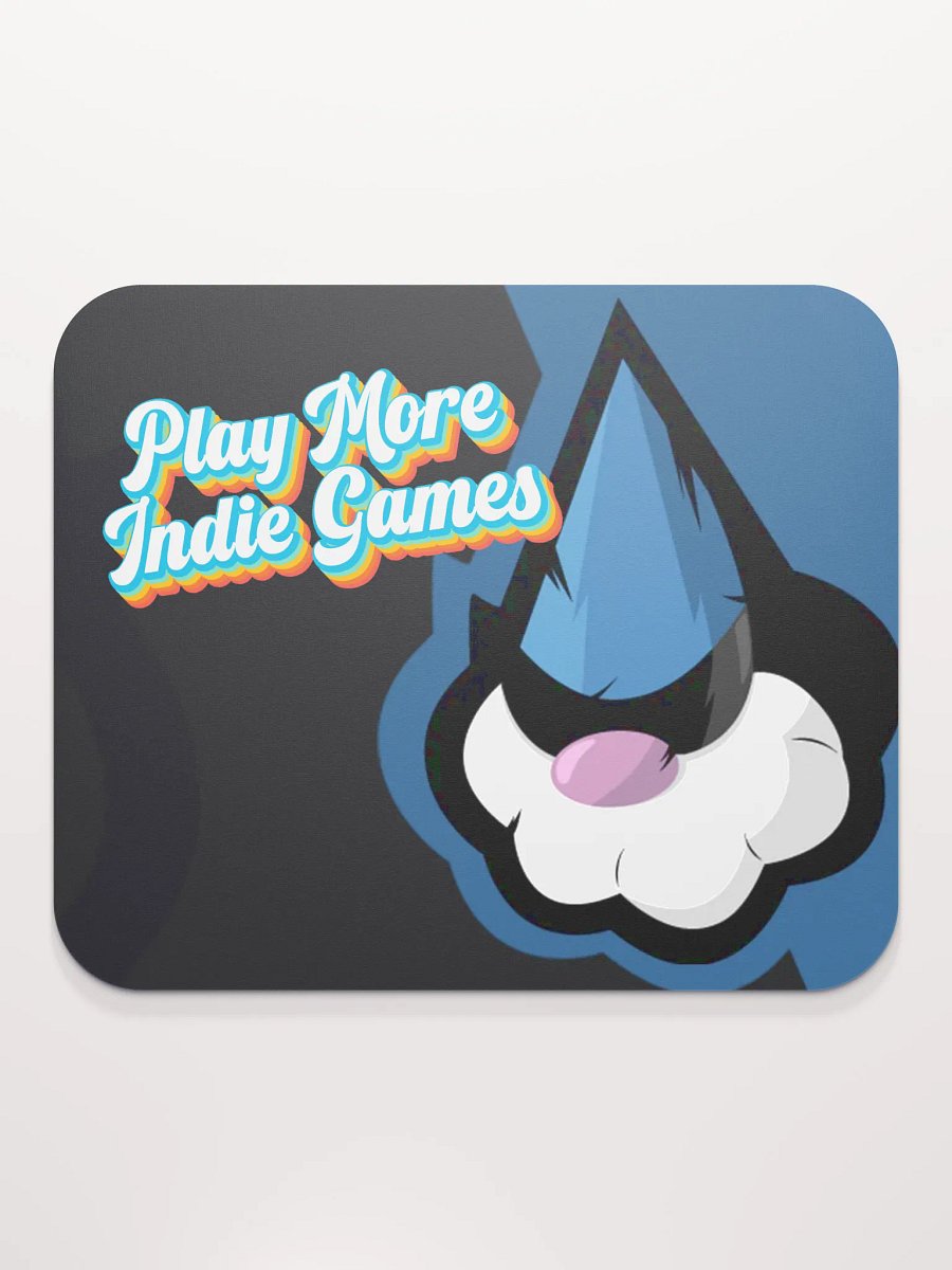 Play More Indie Games (Gnome) - Mouse Pad product image (4)